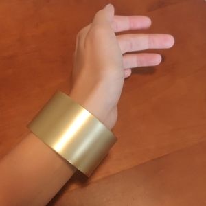 Gold arm band bracelet